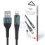 Yesido CA62 Fast Charging Cable - Lightning / 1.2 Meters / Black