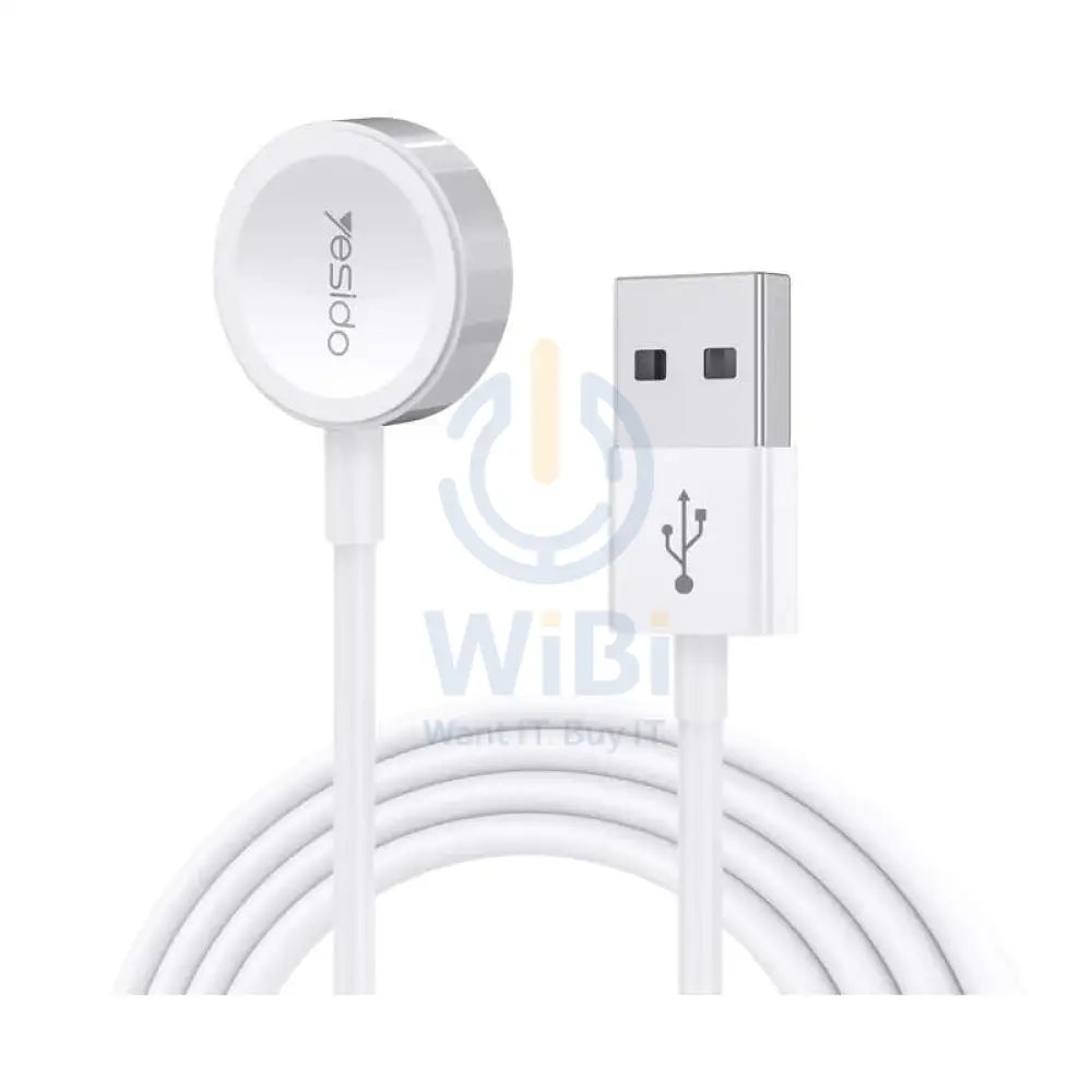 Yesido CA69 Watch Cable Magnetic charger - White Accessories > Smart Watches > Chargers