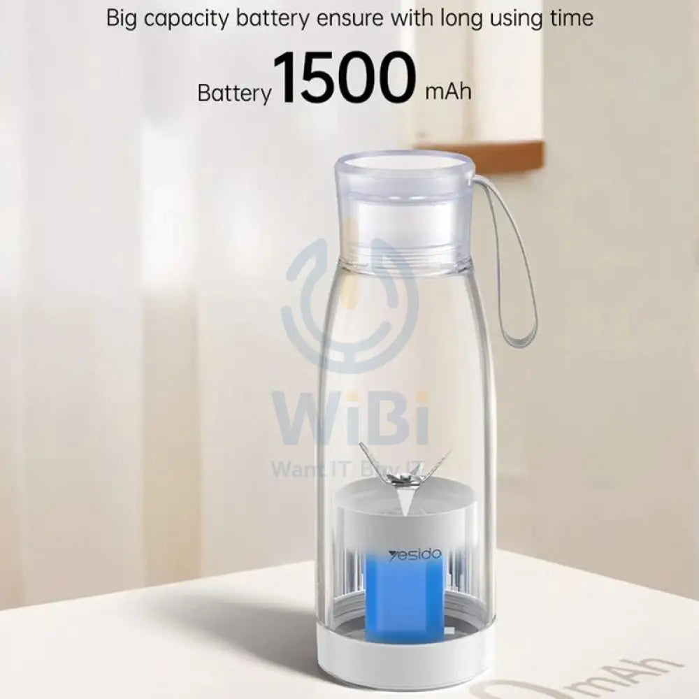 Yesido EC17 Portable USB C Juicer 450ml / White Accessories > Smart Devices