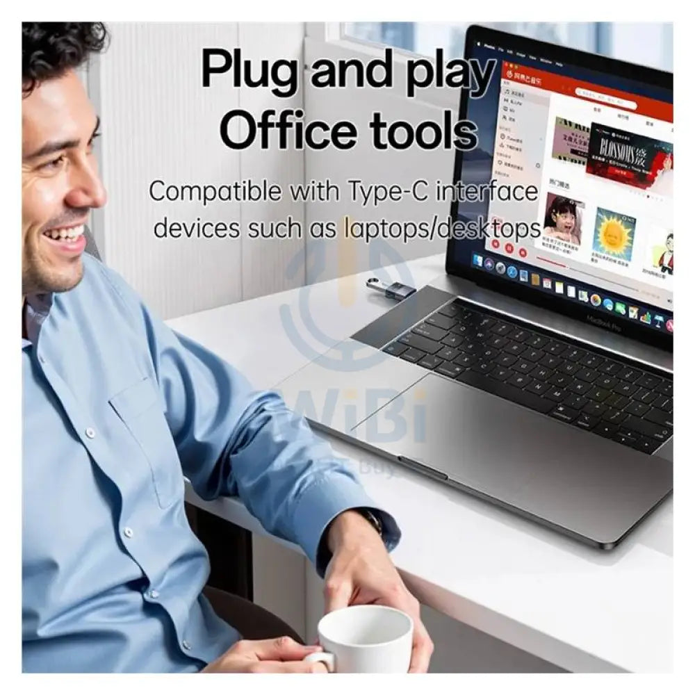 Yesido GS31 USB OTG Adapter - 18W / Type-C / Black Accessories > Cables & Converters > Converters