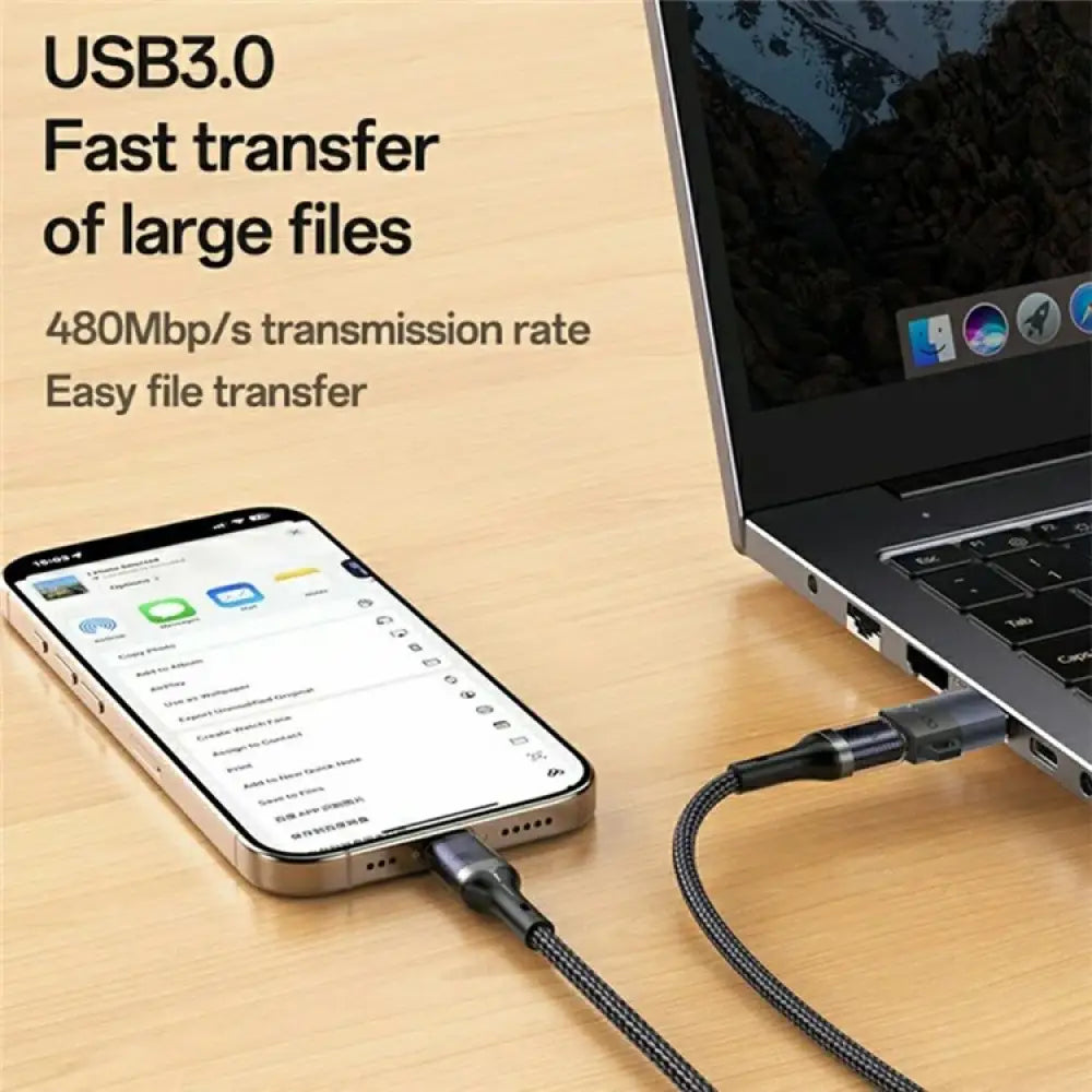 Yesido GS34 USB-C Charging Adapter - Up to 480Mbps / USB-A / Black Accessories > Cables & Converters > Converters