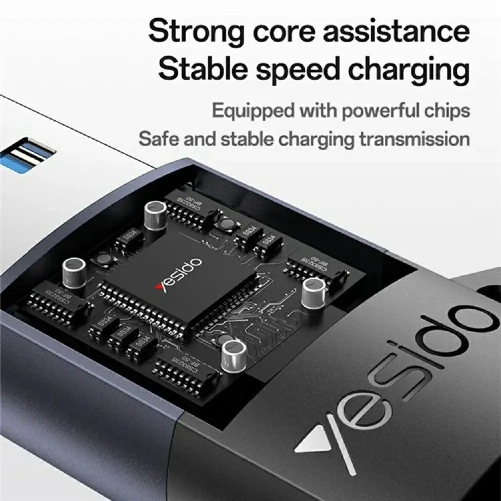 Yesido GS34 USB-C Charging Adapter - Up to 480Mbps / USB-A / Black Accessories > Cables & Converters > Converters