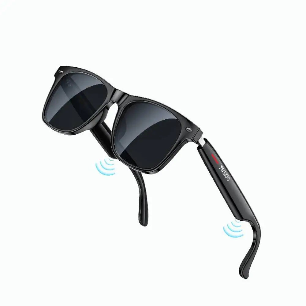 Yesido IO35 Smart Sunglasses with Built-in Speaker - Bluetooth / Black Accessories > Smart Devices