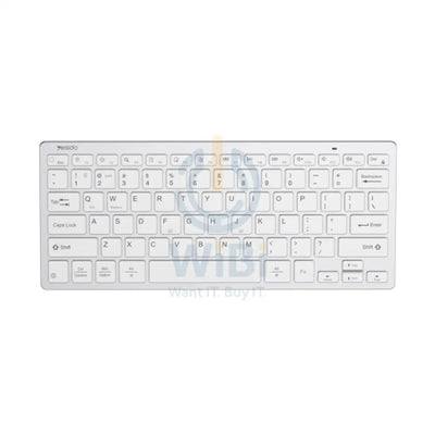 YESIDO KB11 Wireless Keyboard - 10M / 2.4G / USB / Bluetooth - White Accessories > Keyboard & Mouse
