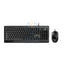 Yesido KB14 Wired Keyboard Mouse Combo Keyboard Mouse Set - 1.5M / USB / 104 keys - Black Accessories > Keyboard & Mouse