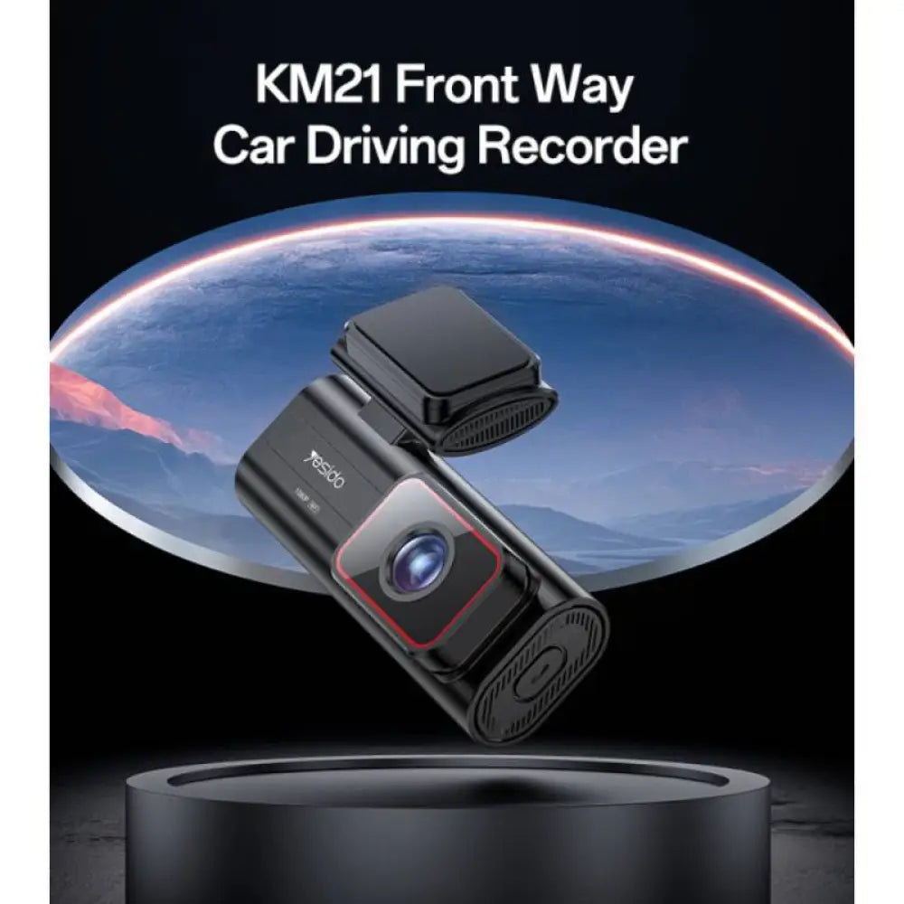Yesido KM21 Dash Cam Front Way Car Driving Recorder - 1.47’’ IPS / Wi-Fi - Black Cameras > Security Cameras