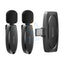 Yesido KR13 Dual Low-latency Wireless Lavalier Microphone - 2.4GHz / Wireless / USB-C - Black Accessories > Audio >