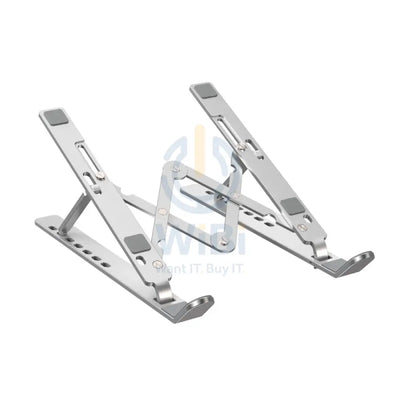 Yesido LP01 Portable Aluminum Alloy Fold Stand Tablet Laptop Holder - Silver Accessories > Other Laptop Accessories