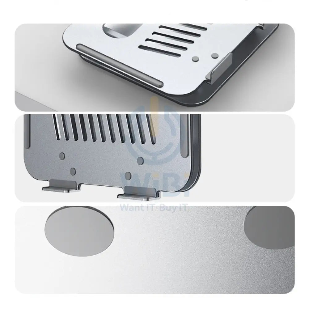 Yesido LP05 Super Strong Dual Arm design Aluminum Alloy Holder - Planes / Holder - Silver Accessories > Other Laptop