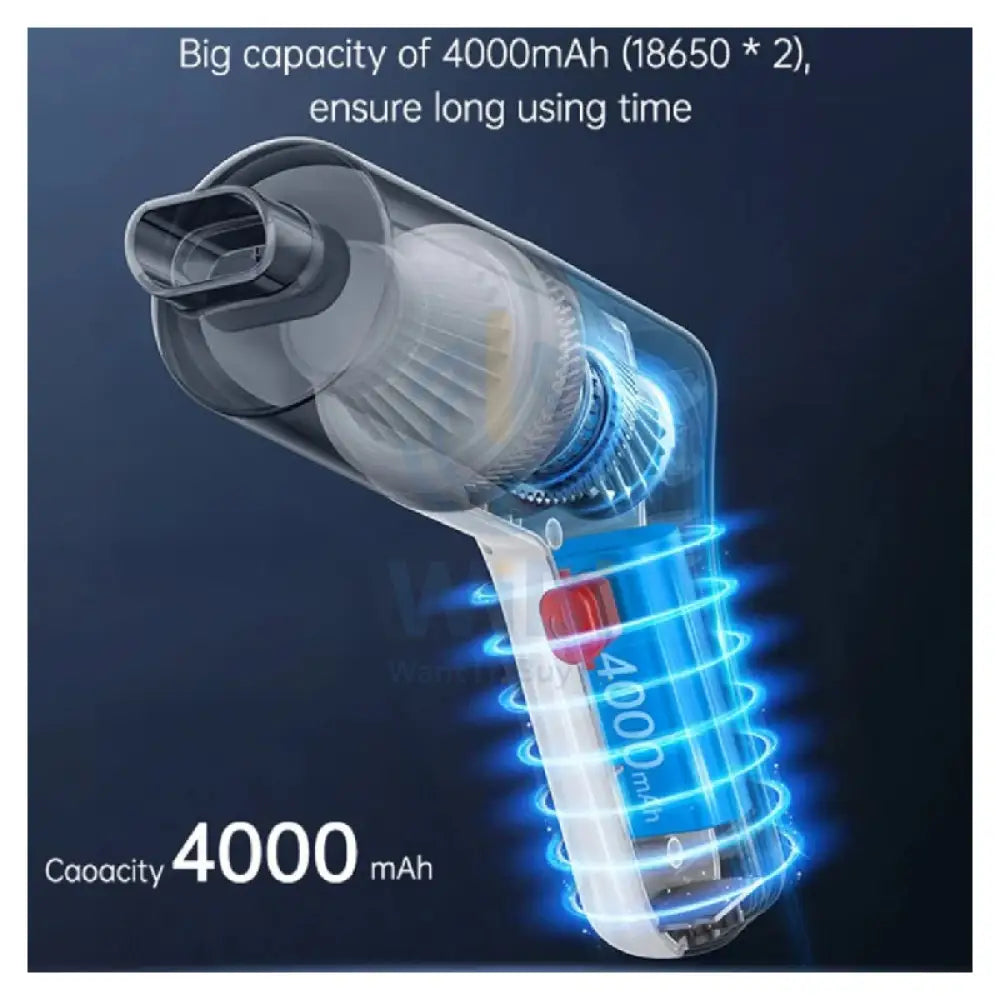 Yesido VC10 Handheld Vacuum Cleaner 4000mAh / 130ml / White Accessories > Smart Devices