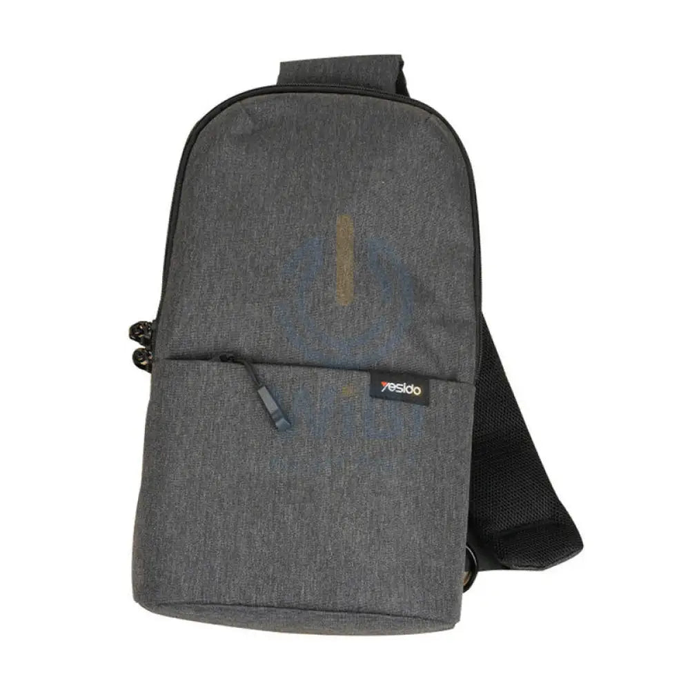 Yesido WB33 Men’s Water Repellent Polyester Crossbody Shoulder Bag - Gray Accessories > Bag