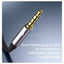 Yesido YAU-29 Audio Splitter - 1x 3.5mm Female / 2x 3.5mm Male / Black