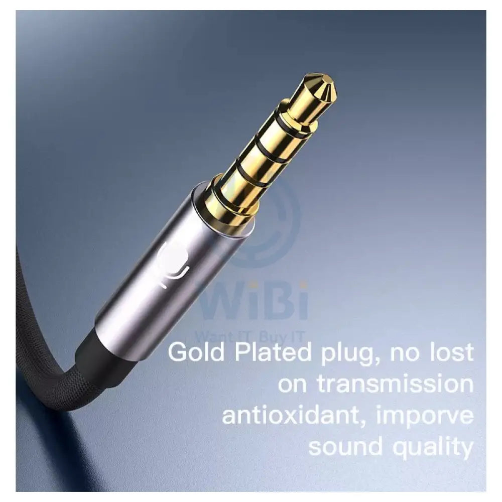 Yesido YAU-29 Audio Splitter - 1x 3.5mm Female / 2x 3.5mm Male / Black