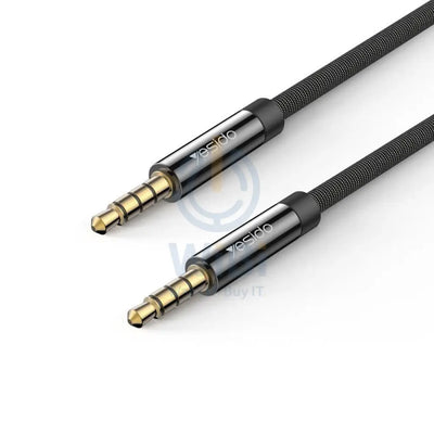 Yesido YAU-14 3.5mm AUX Audio Cable - 3.5mm / 1 Meter / Black