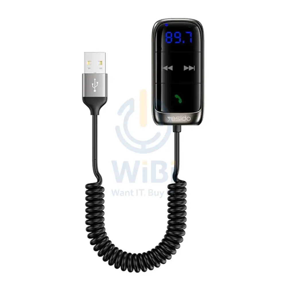 Yesido YAU32 Good Heat Dissipation Audio Cable - 2.4G / 3M / USB / Bluetooth - Black Accessories > Audio > Headphones