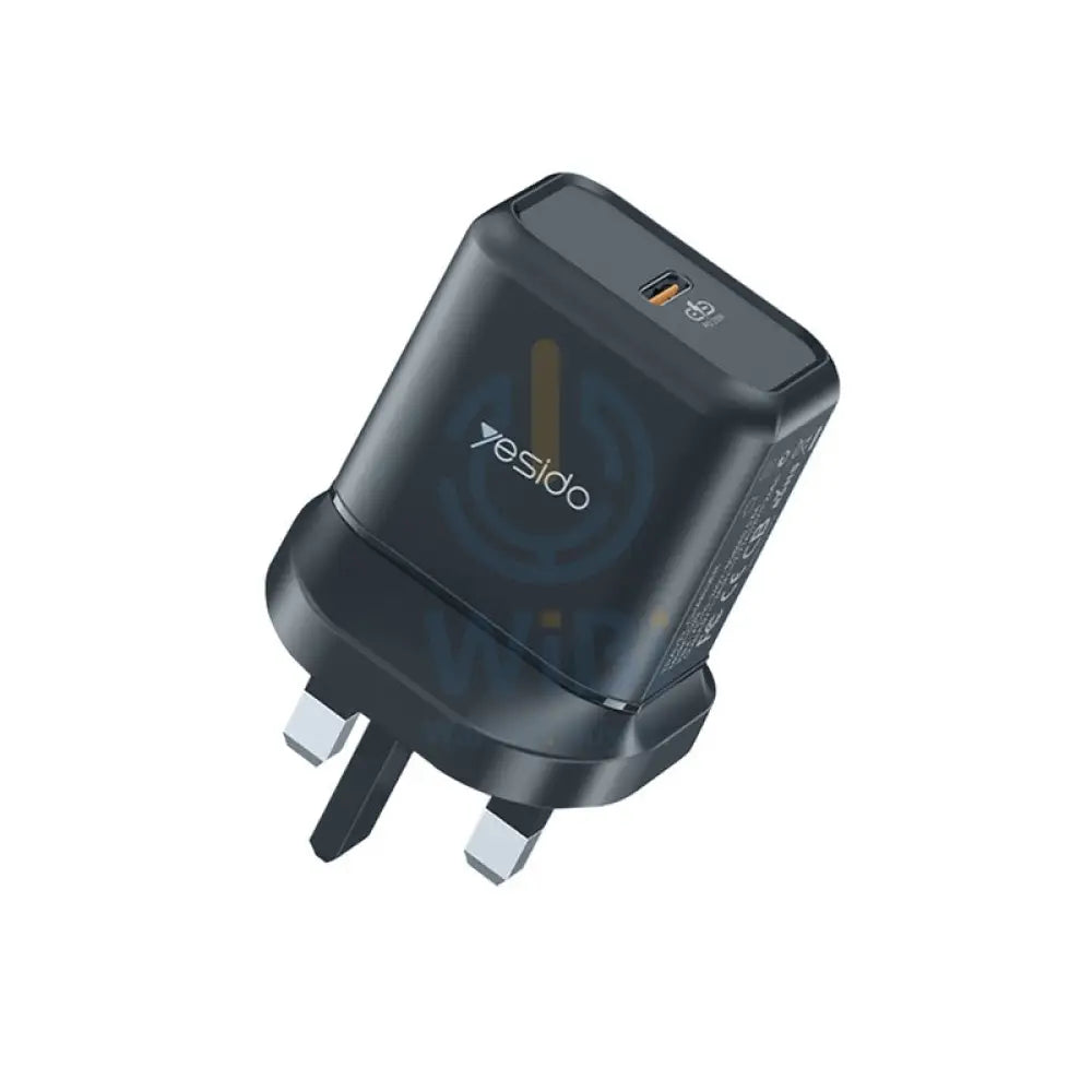 Yesido YC29 PD25W Fast Travel Charger - 25W / Lighting / Type-C - Black Accessories > Mobiles & Tablets > Mobiles > Car