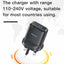 Yesido YC29 PD25W Fast Travel Charger - 25W / Lighting / Type-C - Black Accessories > Mobiles & Tablets > Mobiles > Car