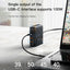 Yesido YC41 GaN Fast Charging Charger - 100W / USB / Type-C - Black Accessories > Mobiles & Tablets > Mobiles > Car
