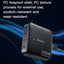 Yesido YC41 GaN Fast Charging Charger - 100W / USB / Type-C - Black Accessories > Mobiles & Tablets > Mobiles > Car