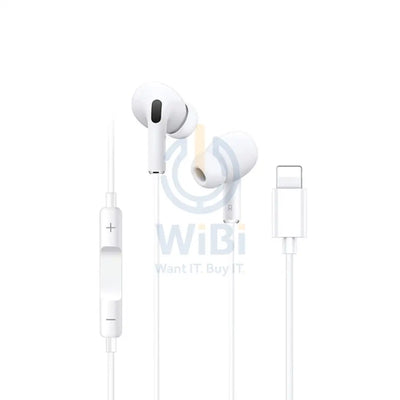 Yesido YH36 in-ear wired earphone - 1.2M / Lightning - White Accessories > Audio > Headphones