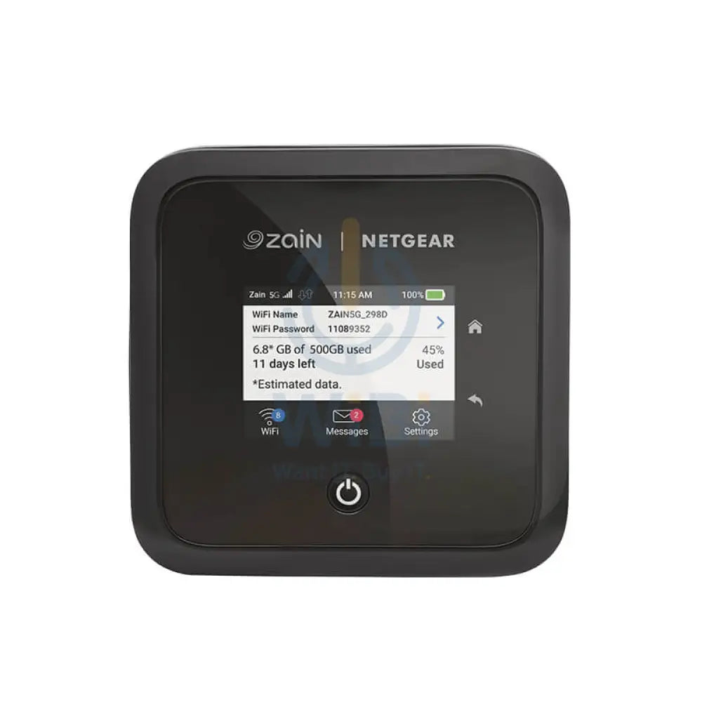 Zain Netgear Nighthawk M5 Router 5G (Locked) - Black – WIBI (Want IT ...