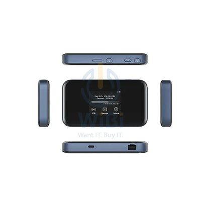 ZTE 5G Zain Router (Locked) - 4500 mAh / Wireless / Black Networking Products > Mobile Hotspot