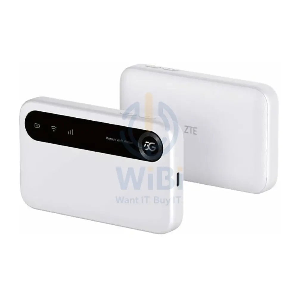 ZTE U50 Mobile WiFi Portable Router - 5G / 4500mAh / White – WIBI (Want ...