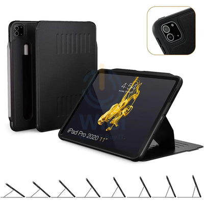 Zugu iPad Pro 11’’ 2018-2020 1st/2nd Gen Alpha Case - Black - Black Accessories > Mobiles & Tablets
