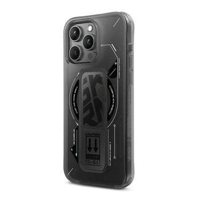 SKINARMA HELIO Mag-Charge with Grip-Stand - iPhone 16 Pro Max / Black Accessories > Mobiles & Tablets > Mobiles >