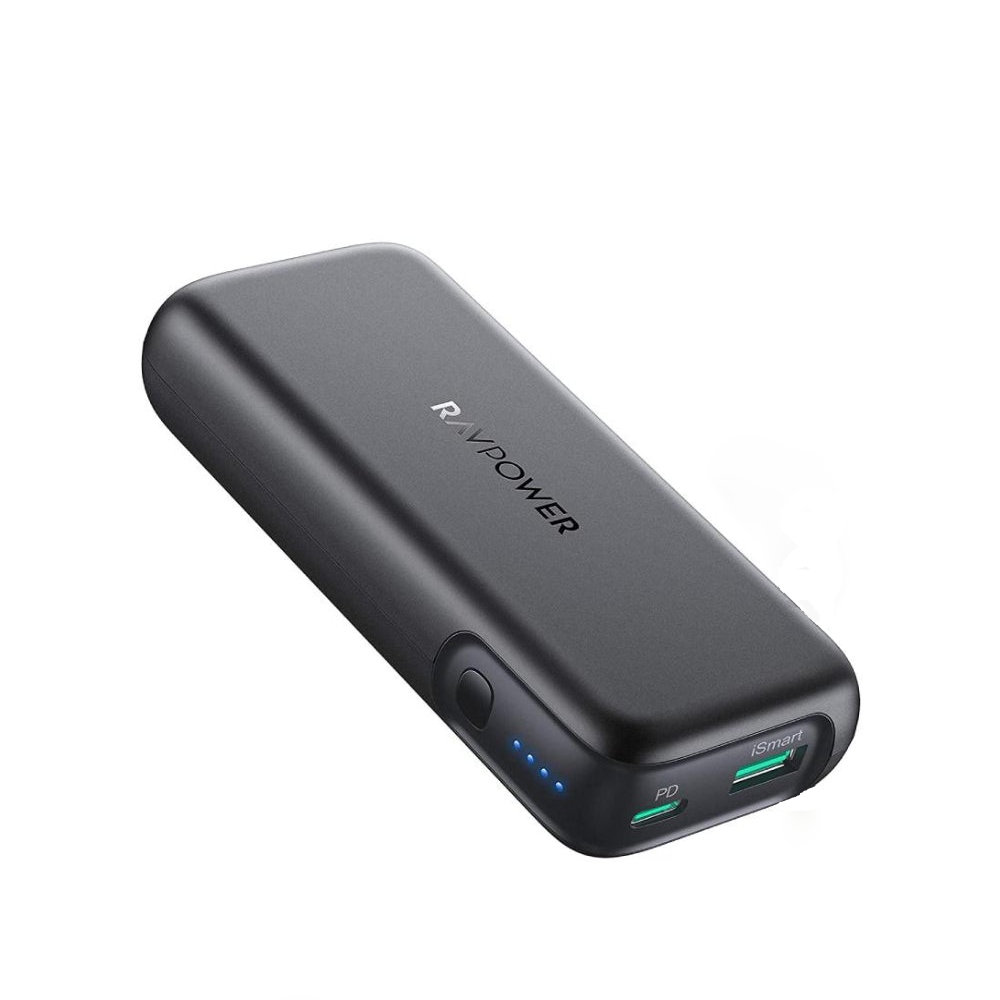 RAVPower RP-PB186 10000mAh PD Pioneer Portable Charger - 20W / 2-Port / Black