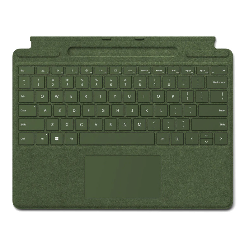 Microsoft Surface Pro Signature Keyboard - Magnetic / Arabic/English / Forest - Keyboard
