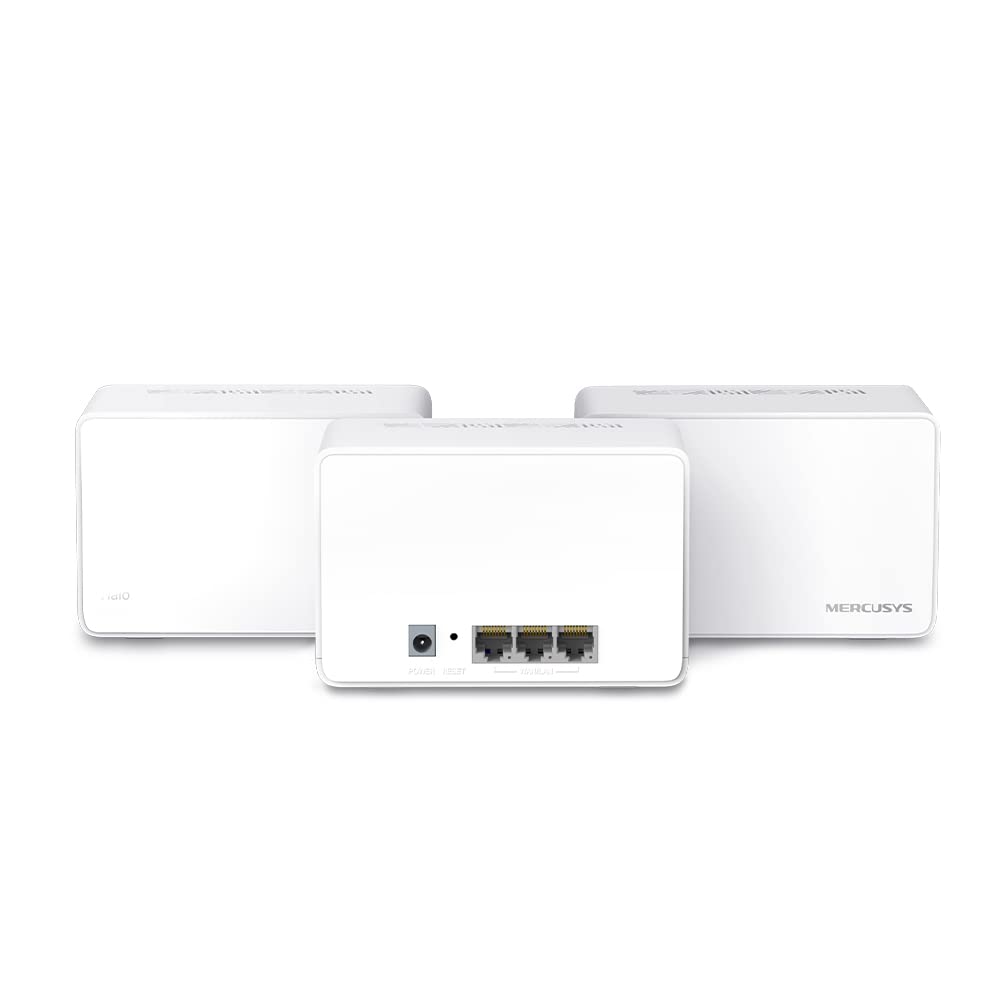 Mercusys H80X AX3000 Whole Home Mesh Wi-Fi 6 System - 2.4 GHz, 5 GHz / White