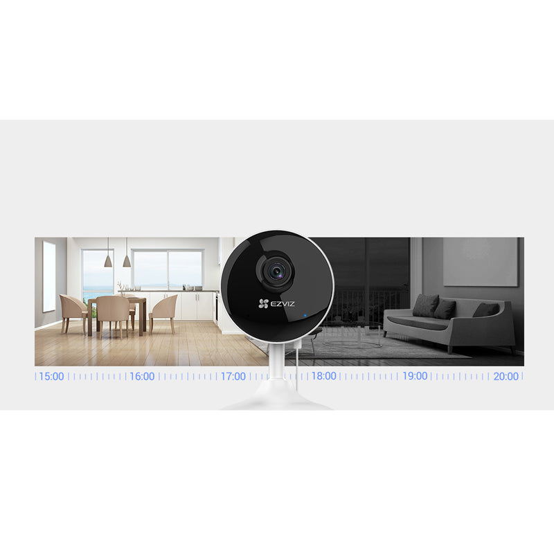 EZVIZ CS-C1C-B Wi-Fi Indoor Camera - 1920 × 1080 / H.265 / White