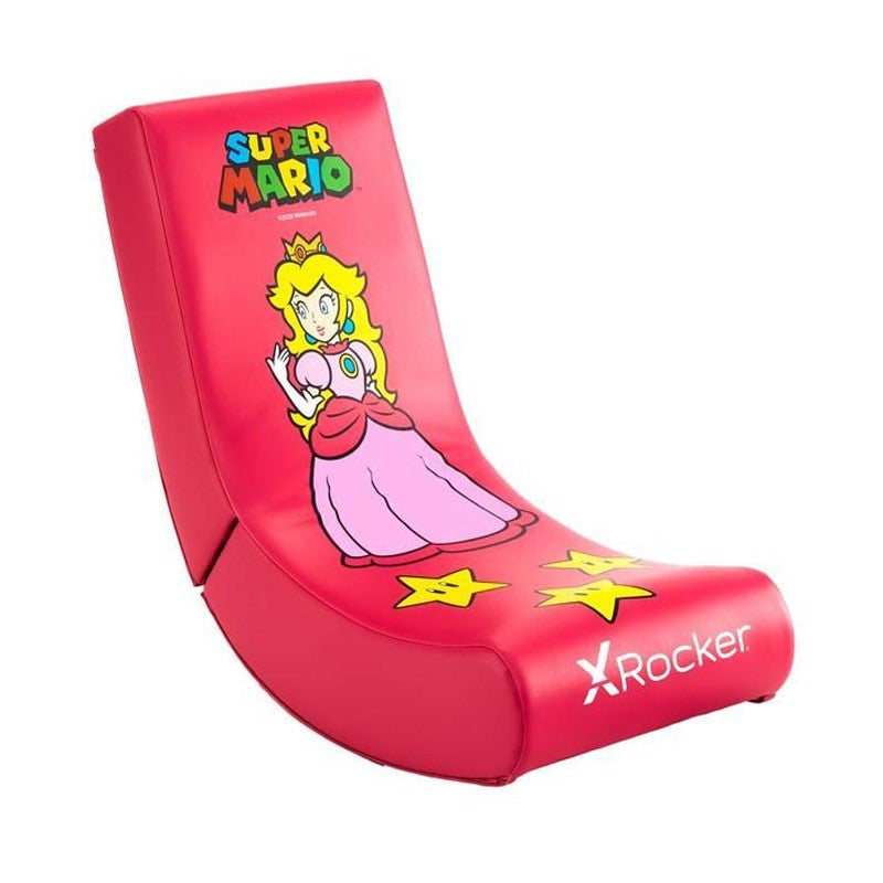 X-Rocker Nintendo All-Star Peach Video Rocker Gaming Chair