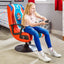 X-Rocker Nintendo Super Mario Pedestal Folding Chair with Built-In 2.1 Audio Gaming Chair