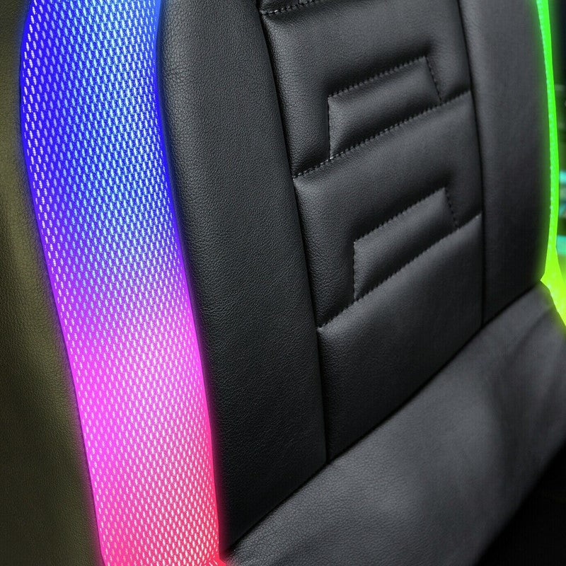 X-Rocker Monsoon RGB 4.1 Stereo Audio Gaming Chair with Vibrant LED