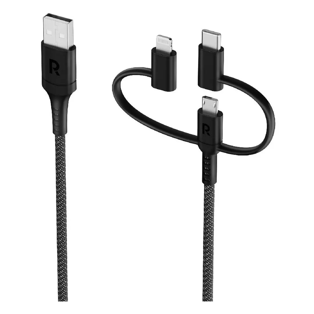 RAVPower RP-CB1033 3 in 1 cable Black Global