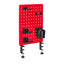 Twisted Minds Gaming Clamp Mount Pegboard - Matte Red