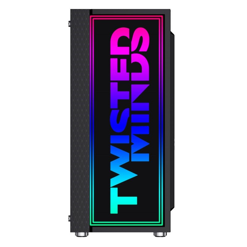 Twisted Minds Trinity-03 RGB Mid Tower Gaming Case - Black