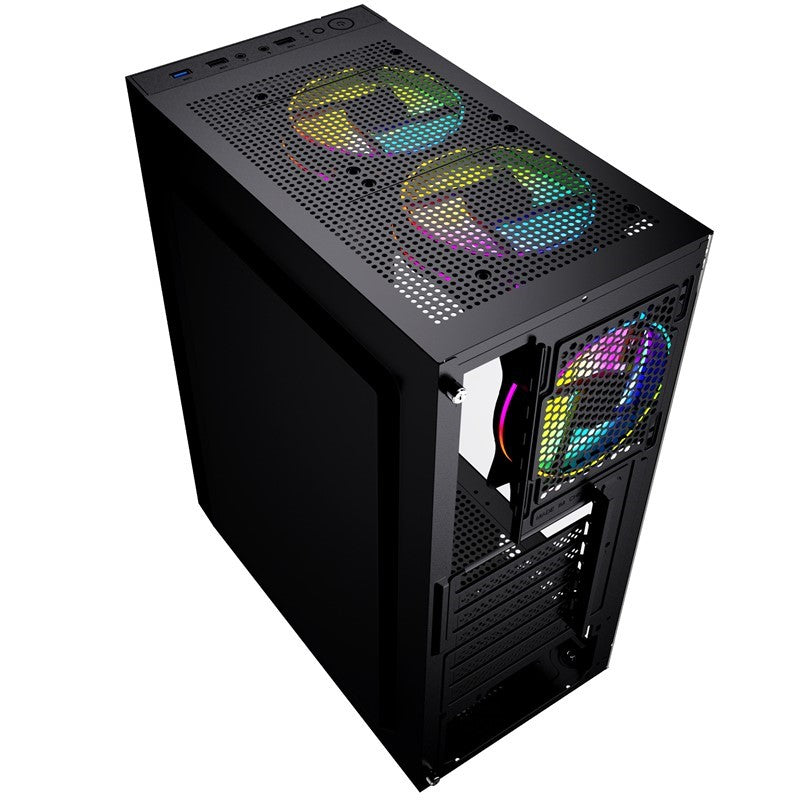 Twisted Minds Trinity-03 RGB Mid Tower Gaming Case - Black