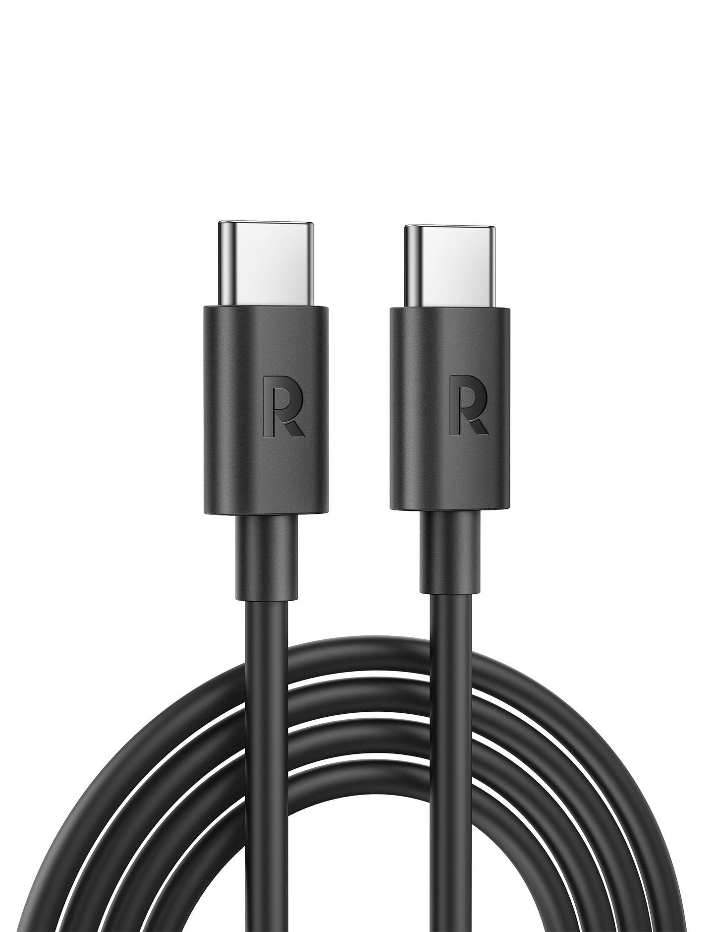 RAVPower RP-CB068 2m Type-C to Type-C Cable TPE Black