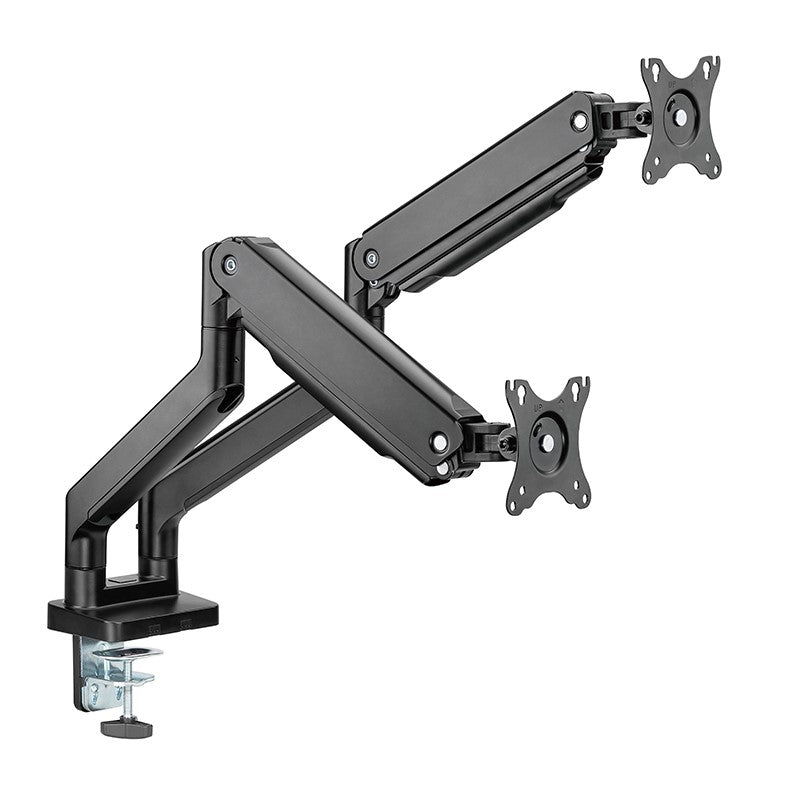 Twisted Minds Dual Monitor Mechanical Spring Monitor Arm - Black (Fit Screen Size 17" - 35")
