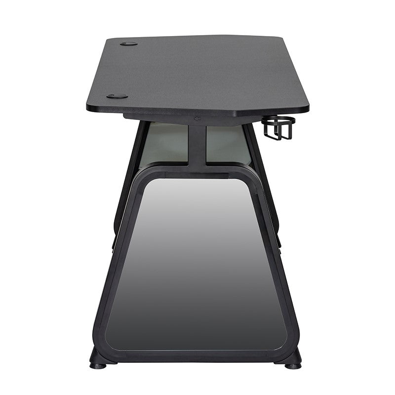 Twisted Minds INFINITY Gaming Desk with RGB Glass Legs (120*60*75 cm)