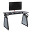 Twisted Minds INFINITY Gaming Desk with RGB Glass Legs (120*60*75 cm)