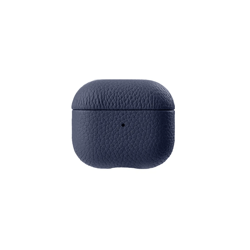 Melkco Premium Leather Case - Apple Airpod 3 / Dark Blue