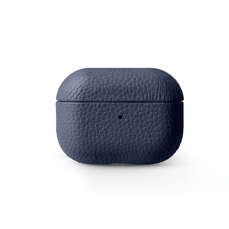 Melkco Premium Leather Case - Apple Airpods Pro / Dark Blue