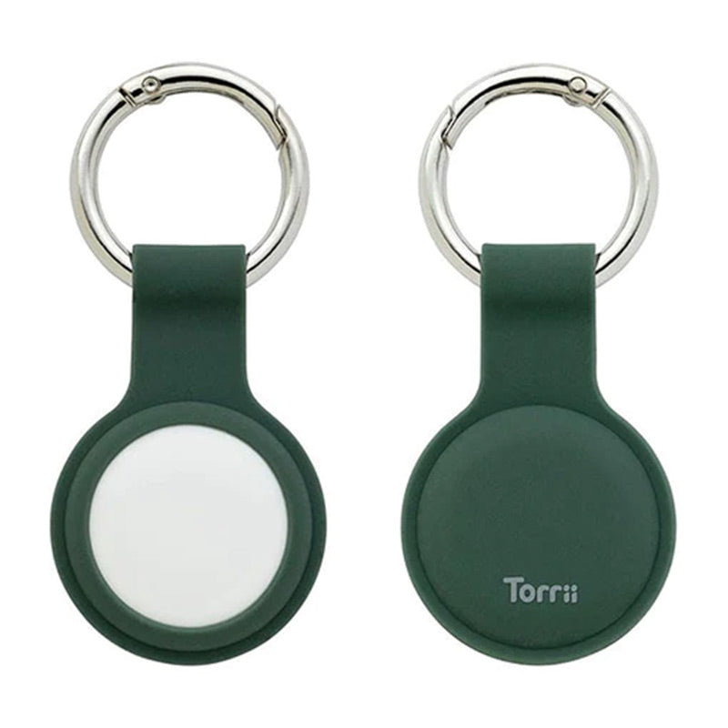 Torrii Bonjelly Silicone Key Ring For Apple Airtag -  Green