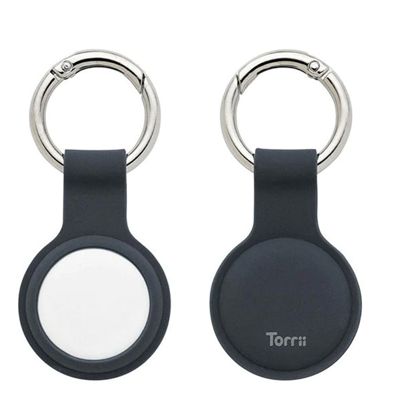 Torrii Bonjelly Silicone Key Ring For Apple Airtag - Gray