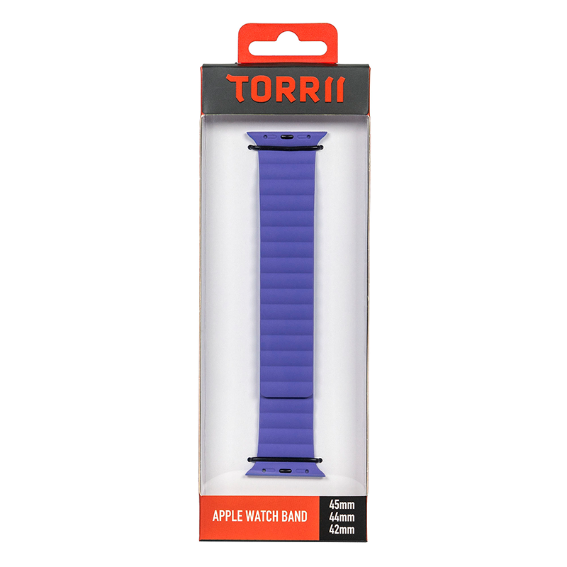 Torrii Saturn Silicone Magnetic Apple Watch Band For 49 / 45 / 44 / 42 mm - Lavender