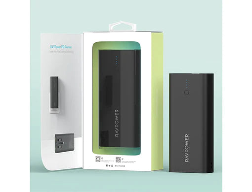 RavPower Rp-Rp243 10000mAh 3-Ports With Power Bank Uk Plug